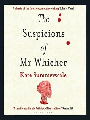 cover image of The Suspicions of Mr. Whicher
